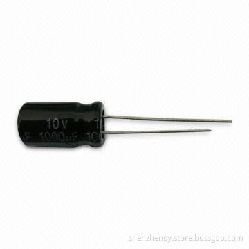 Standard Type Electrolytic Capacitor with 6.3 to 450V Rated Voltage and 10μF Capacitance